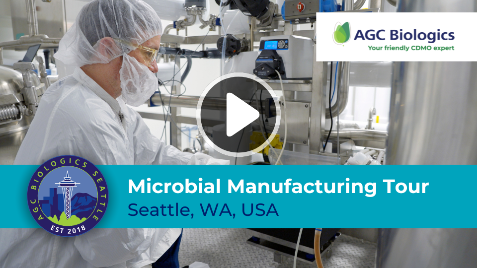 Seattle Site Microbial Manufacturing Tour video thumbnail with play button