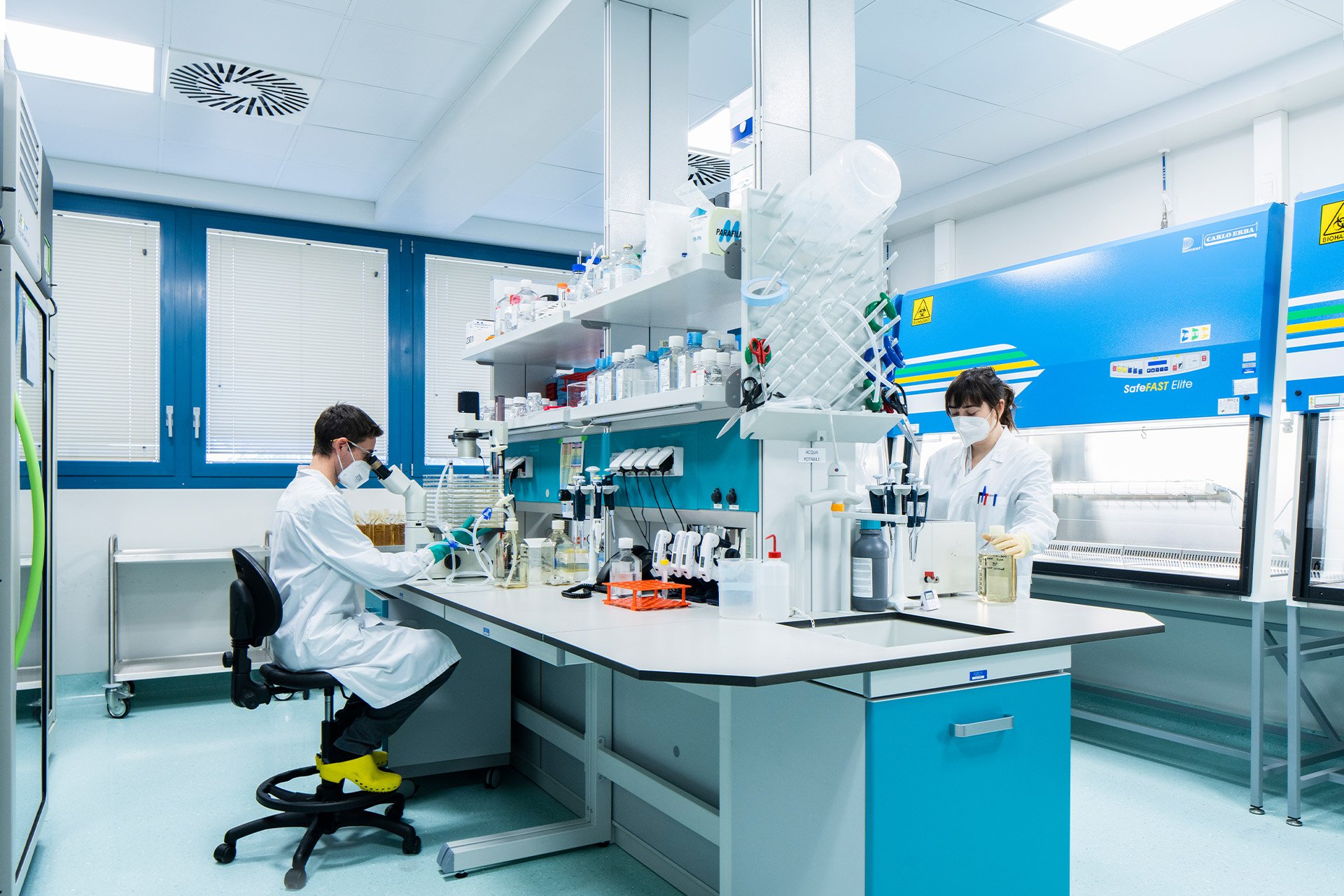Cell therapy lab in Milan