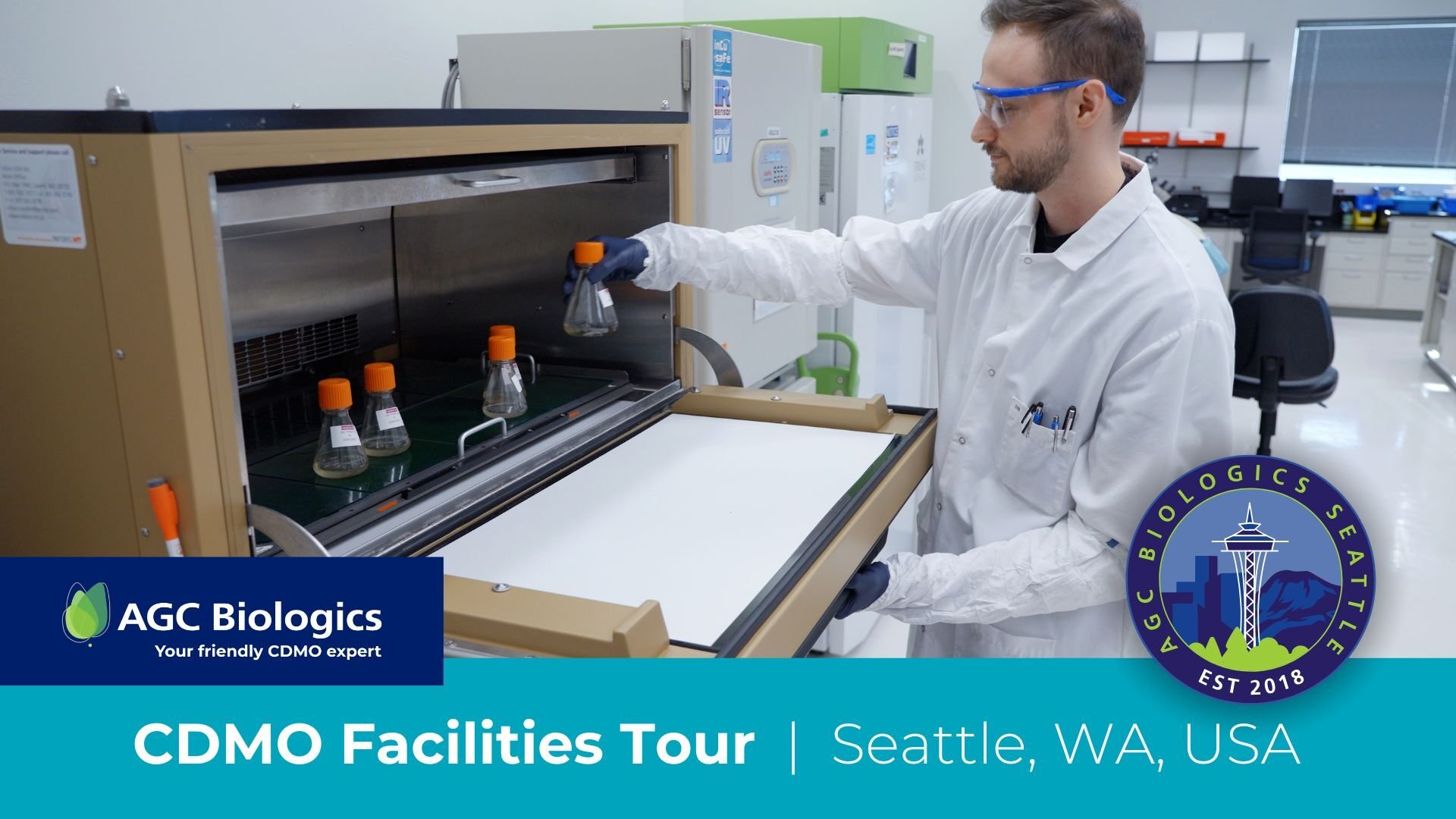 Take a virtual tour of our CDMO facilities in Seattle, WA, U.S.