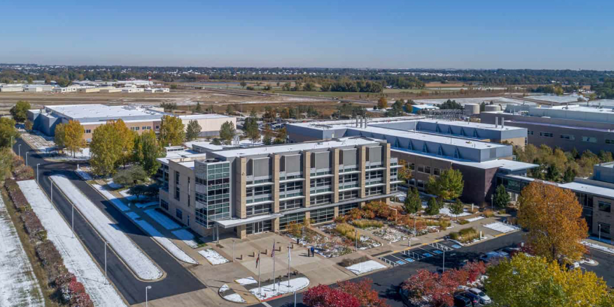 Aerial view of our new Cell & Gene Therapy CDMO facility in Longmont, Colorado
