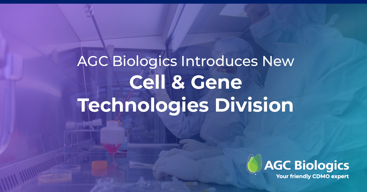 AGC Biologics announces new cell and gene business division 