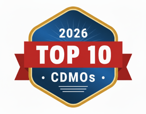 Top 10 CDMOs badge 2026