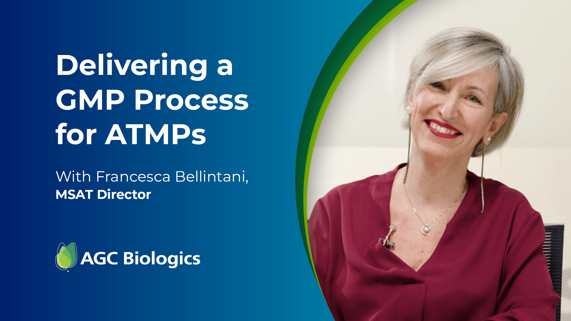Delivering a GMP Process for ATMPs with Francesca Bellintani