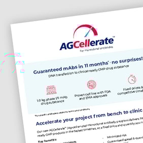 AGCellerate for mAbs downloadable thumbnail