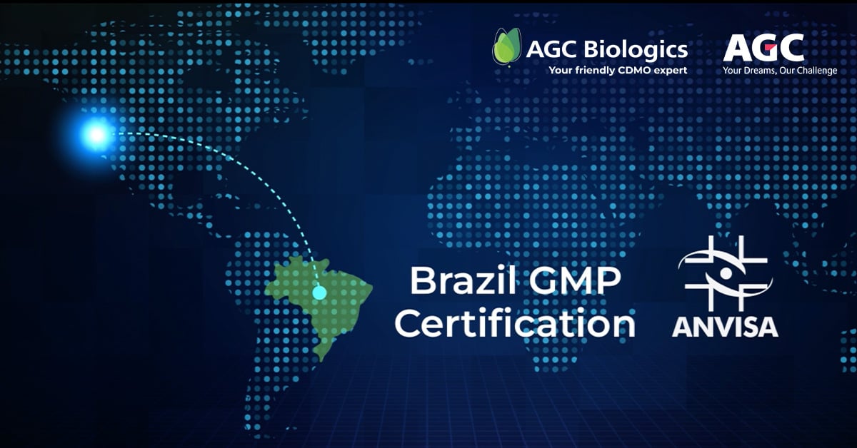 AGC Biologics Seattle site now certified to manufacture biologics for largest pharmaceutical market in South America