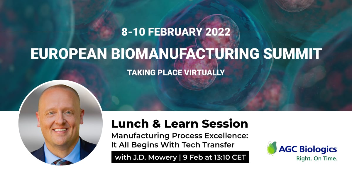 European Biomanufacturing Summit (Virtual), February 8-10, 2022