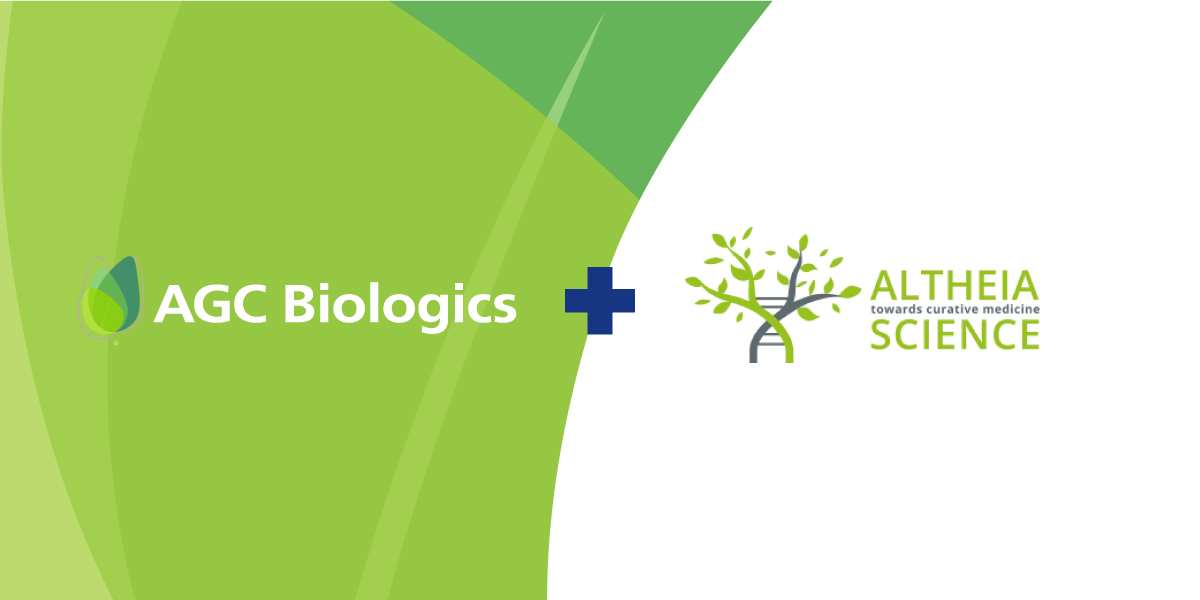 AGC Biologics partnership with Altheia Science.