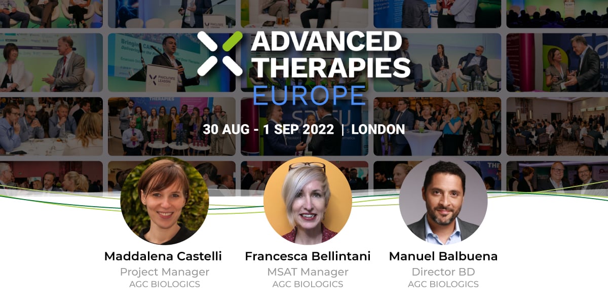 Advanced Therapies Europe, Aug 30 - Sep 1, 2022