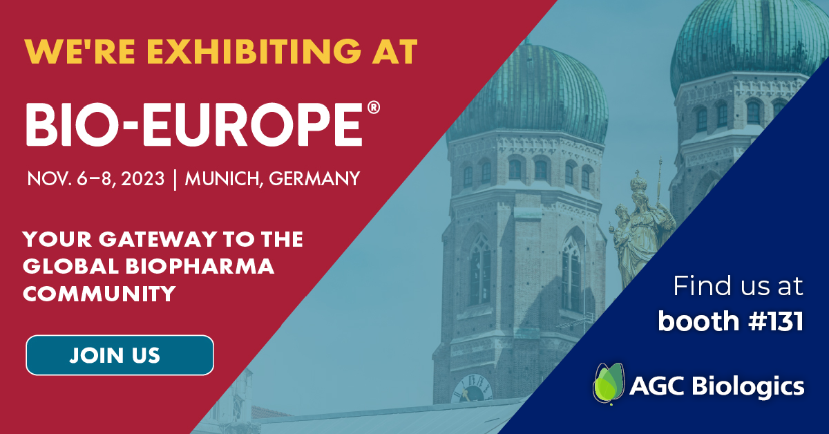 Join us at Bio-Europe Fall in Munich, Germany November 6-8. Find us at booth #131!