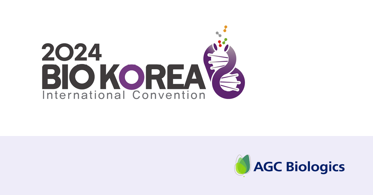 AGC Biologics will be attending Bio Korea 2024 on May 8-10 in Seoul. We hope to see you there.