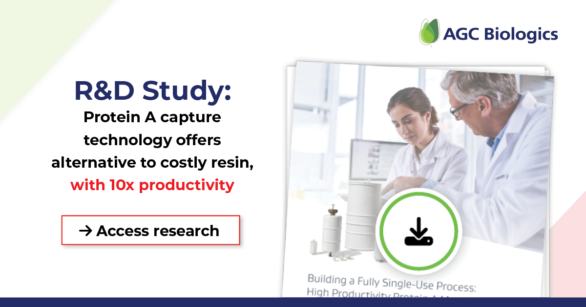 Research: Protein A Capture Technology Offers 10X Productivity Over Standard Resin Columns for Antibody Purification