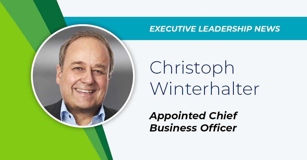 AGC Biologics Strengthens Executive Leadership with Appointment of Dr. Christoph Winterhalter as Chief Business Officer